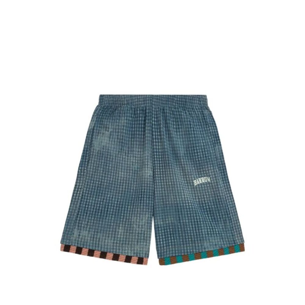 Barrow Men Chambray Shorts Unisex